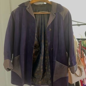 Fruit aka Purple Vintage 80s Leather Jacket